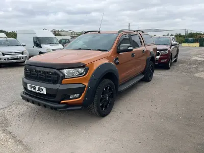 Used Ford Ranger Wildtrack 200 HP (147 kW) 2018 Orange Pickup