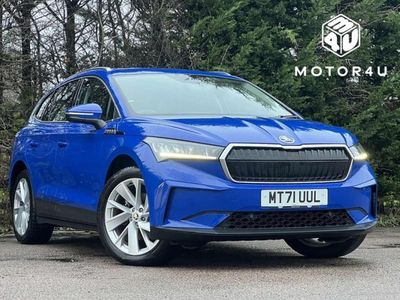 Used Skoda Enyaq iV Loft 131 kW (179 HP) 2021 Blue SUV