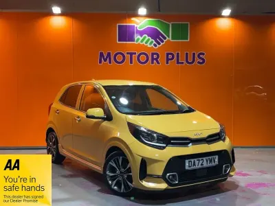 Used Kia Picanto GT-Line S 99 HP (72 kW) 2023 Yellow Hatchback