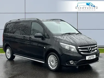 Begagnad Mercedes Vito 163 HK (119 kW) 2018 Svart Van