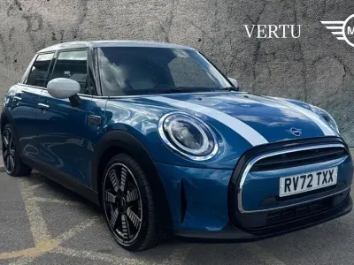 Used Mini Cooper Exclusive 136 HP (100 kW) 2022 Blue Hatchback