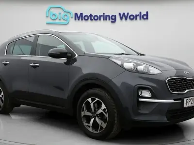 Used Kia Sportage 136 HP (100 kW) 2021 Grey SUV