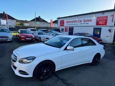 Used Mercedes E220 SE 2014 White Sedan