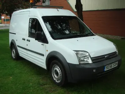 Used Ford Transit Connect 90 HP (66 kW) 2007 White MPV