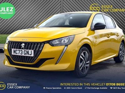 Used Peugeot 208 Allure+ 100 HP (73 kW) 2023 Yellow Hatchback