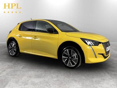 Second-hand Peugeot e-208 Premium 100 kW (136 CP) 2022 Galben Hatchback