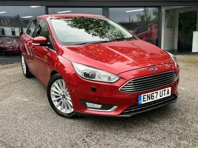 Used Ford Focus Titanium X 2018 Red Hatchback