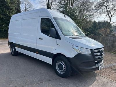 Used Mercedes E-Sprinter Progressive 85 kW (116 HP) 2021 White Van