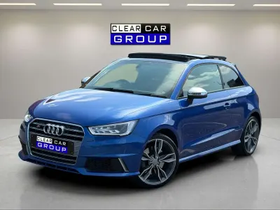 Used Audi S1 Design 231 HP (169 kW) 2017 Blue Hatchback