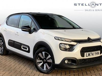 White Used 2024 Citroën C3 PureTech Hatchback | £13,895 (Fair price)