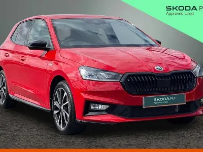 Used Skoda Fabia Monte Carlo 85 HP (62 kW) 2025 Velvet red metallic Hatchback