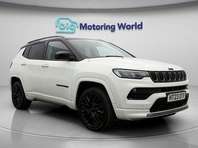 White/black Used 2023 Jeep Compass SUV | £15,800 (Fair price)