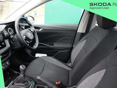 Used Skoda Fabia Comfort 94 HP (69 kW) 2023 Energy blue Hatchback