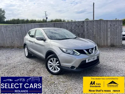 Used Nissan Qashqai Acenta 110 HP (80 kW) 2017 Silver SUV