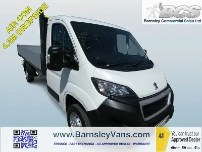 Used Peugeot Boxer 140 HP (102 kW) 2021 White Van