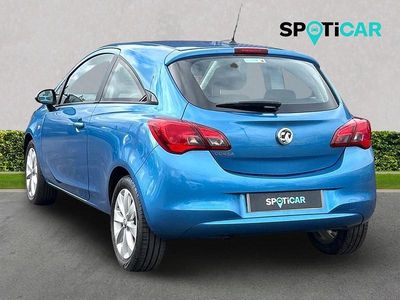 Used Vauxhall Corsa 74 HP (54 kW) 2017 Blue Hatchback