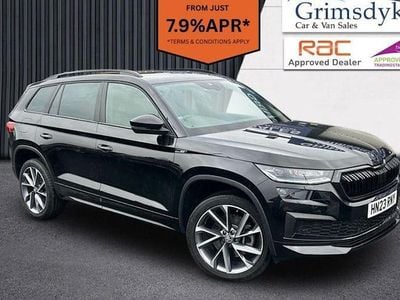 Used Skoda Kodiaq SportLine 190 HP (139 kW) 2023 Black SUV