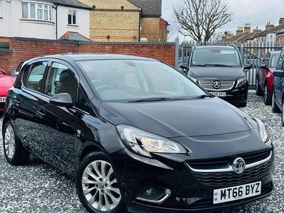 Used Vauxhall Corsa 90 HP (66 kW) 2016 Black Hatchback