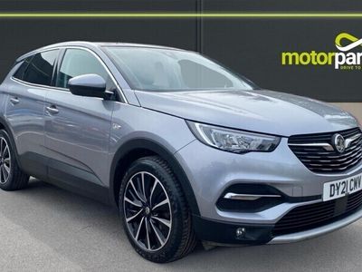 used Vauxhall Grandland X Hatchback 1.2 Turbo Elite Nav 5dr Heated seats, Sat Nav Hatchback