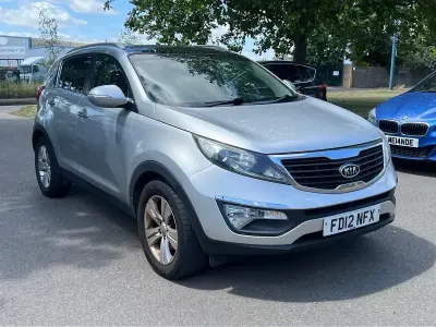 Used Kia Sportage 115 HP (84 kW) 2012 Silver SUV