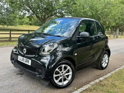 Used Smart ForTwo Coupé Passion 71 HP (52 kW) 2018 Black Coupe