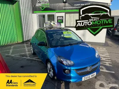 Used Vauxhall Adam Slam 87 HP (63 kW) 2016 Blue Hatchback