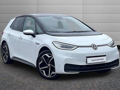 Used VW ID.3 Pro 150 kW (204 HP) 2021 White Hatchback