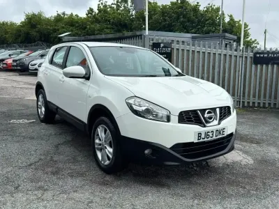 Used Nissan Qashqai Acenta 117 HP (86 kW) 2013 White SUV