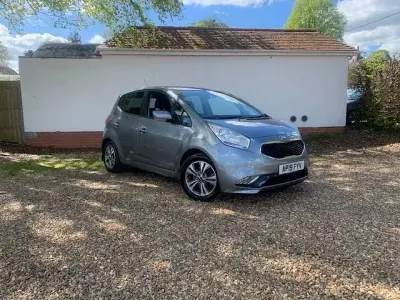 Used Kia Venga 125 HP (91 kW) 2019 Silver Hatchback
