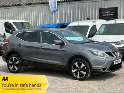 Used Nissan Qashqai N-TEC 110 HP (80 kW) 2015 Grey SUV