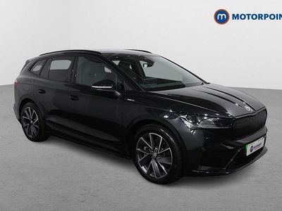 Used Skoda Enyaq iV SportlinePlus 210 kW (286 HP) 2024 Black SUV