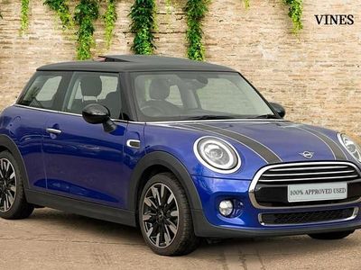 Used Mini Cooper Exclusive 136 HP (100 kW) 2018 Blue Hatchback