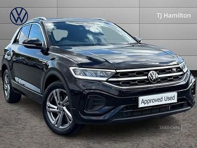 Black Used 2024 VW T-Roc R-line SUV | £28,795 (A bit pricey)