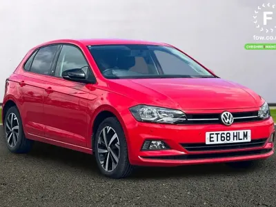 Używany VW Polo Beats 95 KM (69 kW) 2019 Czerwony Hatchback