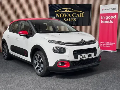 Used Citroën C3 Feel 82 HP (60 kW) 2017 White Hatchback