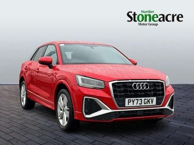 Used Audi Q2 S-Line 150 HP (110 kW) 2023 Red SUV