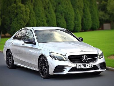 Silver Used 2021 Mercedes C220 AMG Line Premium Sedan | £13,890 (Good price)