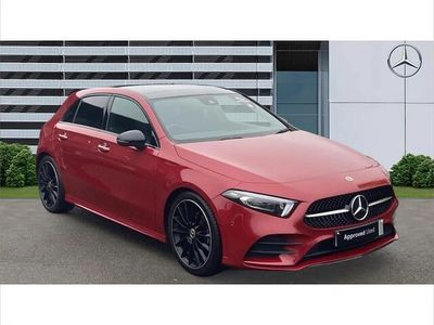 Used Mercedes A180 AMG Line Premium Plus 136 HP (100 kW) 2023 Red Hatchback