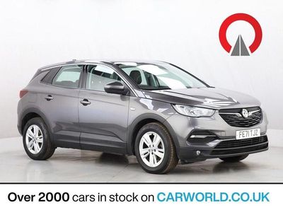 Used Vauxhall Grandland X Business Edition 130 HP (95 kW) 2021 Grey SUV