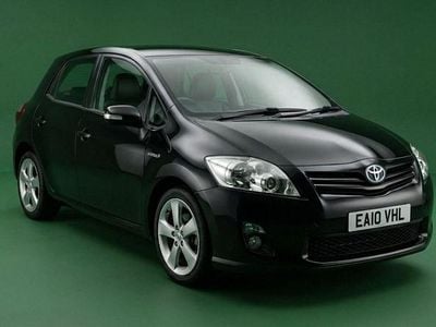 Used Toyota Auris Hybrid 136 HP (100 kW) 2010 Black Hatchback