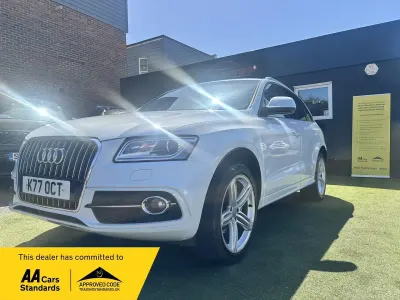 Used Audi Q5 S-line plus 190 HP (139 kW) 2016 White SUV
