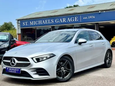 Used Mercedes A180 Executive 116 HP (85 kW) 2020 Silver Hatchback