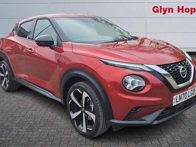 Used Nissan Juke Tekna 117 HP (86 kW) 2020 Red SUV