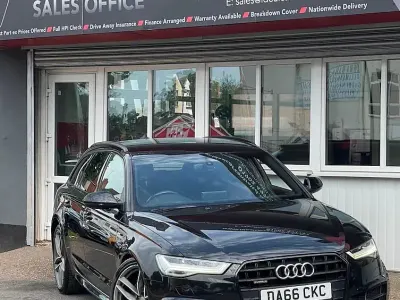 Used Audi A6 Black Edition 272 HP (200 kW) 2016 Black Estate