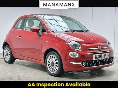 Usado Fiat 500 Lounge 69 HP (50 kW) 2019 Vermelho Citadino