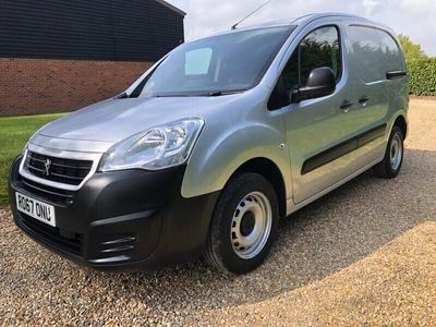 used Peugeot Partner 850 SE 1.6 BlueHDi 100ps twin side door Van [non Start Stop]