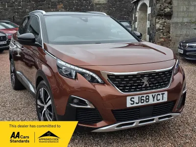 Used Peugeot 3008 GT-line 130 HP (95 kW) 2018 Bronze SUV