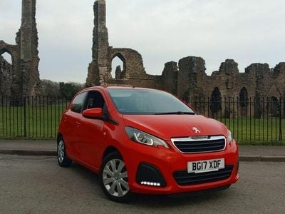 Used Peugeot 108 Active 68 HP (50 kW) 2017 Red Hatchback