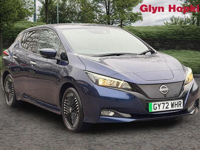 Used Nissan Leaf N-Connecta 110 kW (150 HP) 2022 Blue Hatchback
