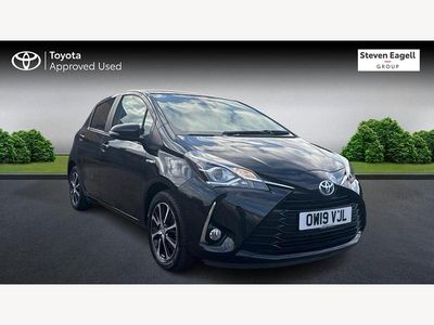 Black Used 2019 Toyota Yaris Hybrid Hatchback | £12,697 (Good price)